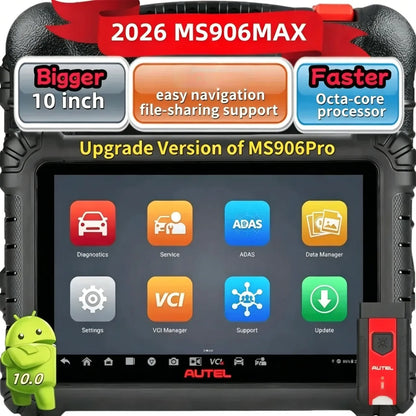 Autel MS906MAX 2026 Pro: All-Systems Diagnostic Tool